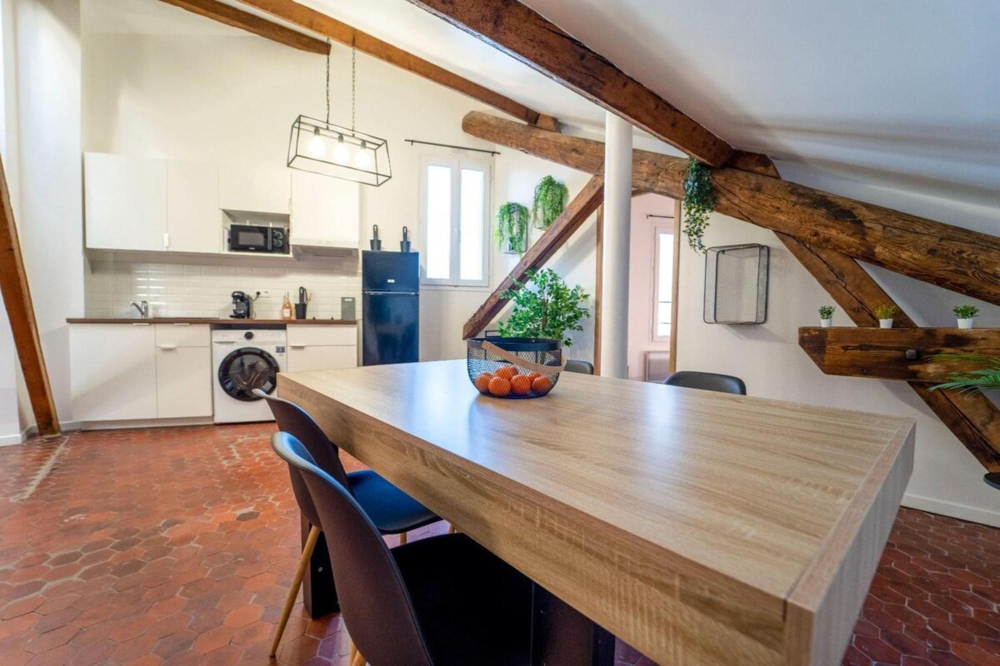 Authentique Studio Hypercentre - Clim - Wifi Apartment Nimes Luaran gambar